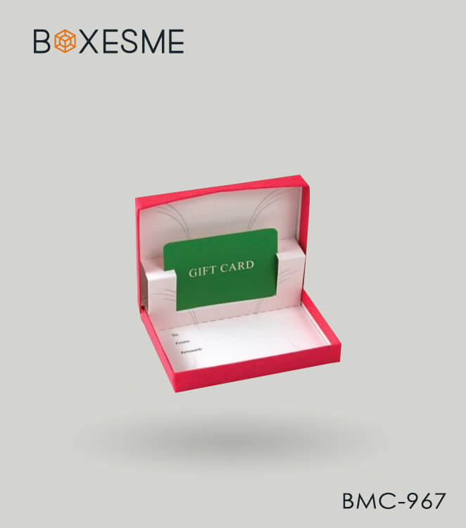 Custom Gift Card Boxes Wholesale BoxesMe